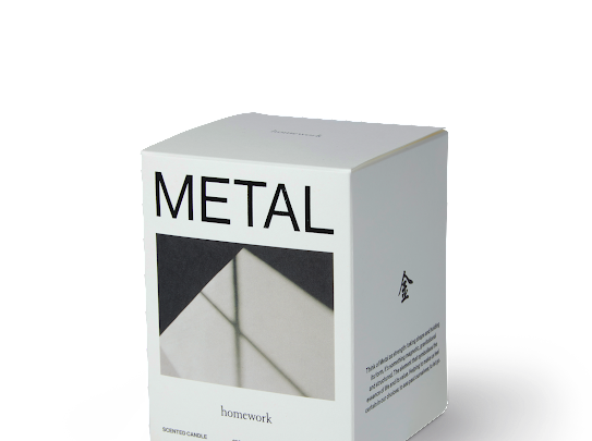 Homework - Metal Element Scented Candle
