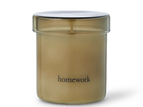 Homework -Wood Element Scented Candle