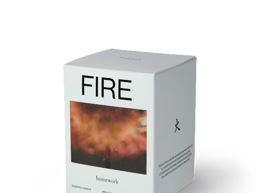 Homework - Fire Element Scented Candle