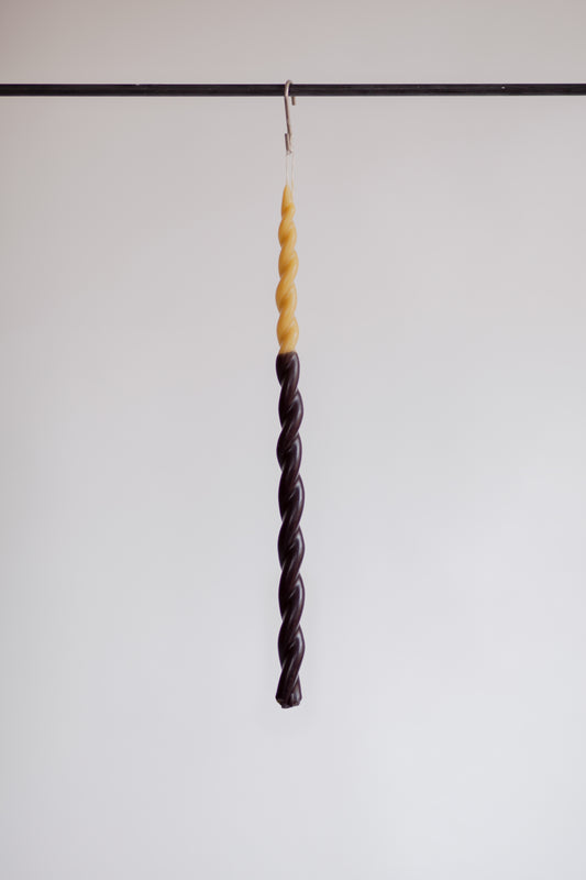 Double Dipped Long Twisted Candle